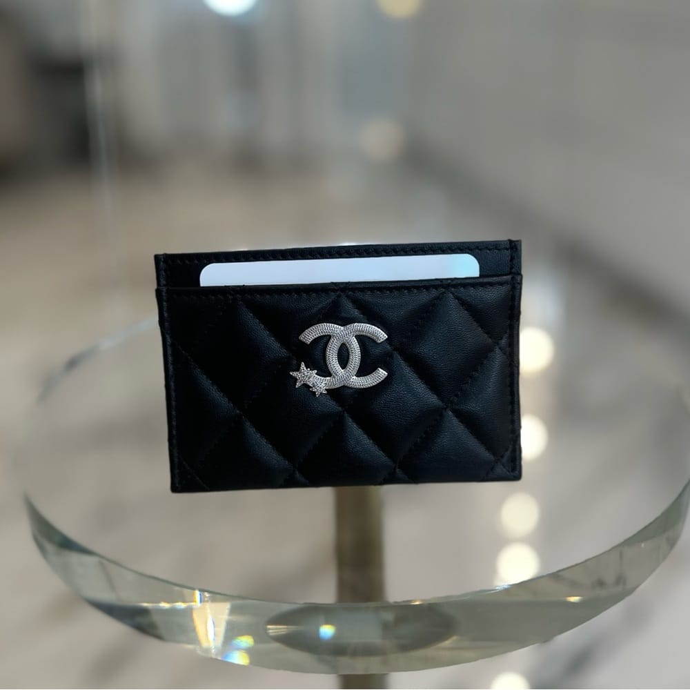 NWT Chanel Cruise Star NEW 2024 Lambskin Cardholder